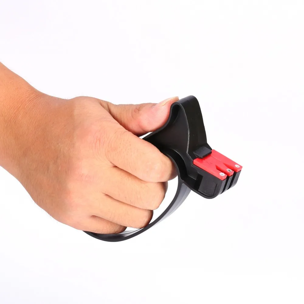

Pokich 2 In 1 Handheld Knife Scissor Blade Knife Sharpener Sharpening Cooking Tools Grindstone For Edge Knife Sharpener