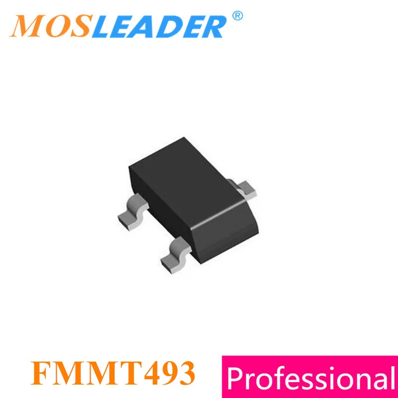 

Mosleader FMMT493 493 SOT23 1000PCS 3000PCS NPN 100V 1A High quality Made in China