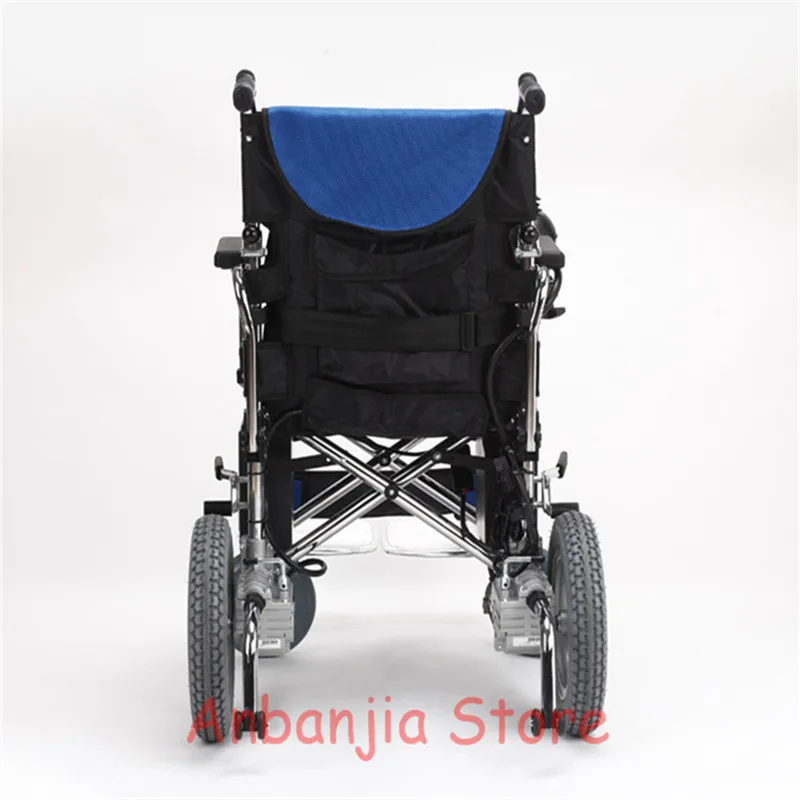 Алюминиевый моторизованный Легкий Пульт дистанционного управления складная электрическая инвалидная коляска для путешествий, на открытом воздухе
