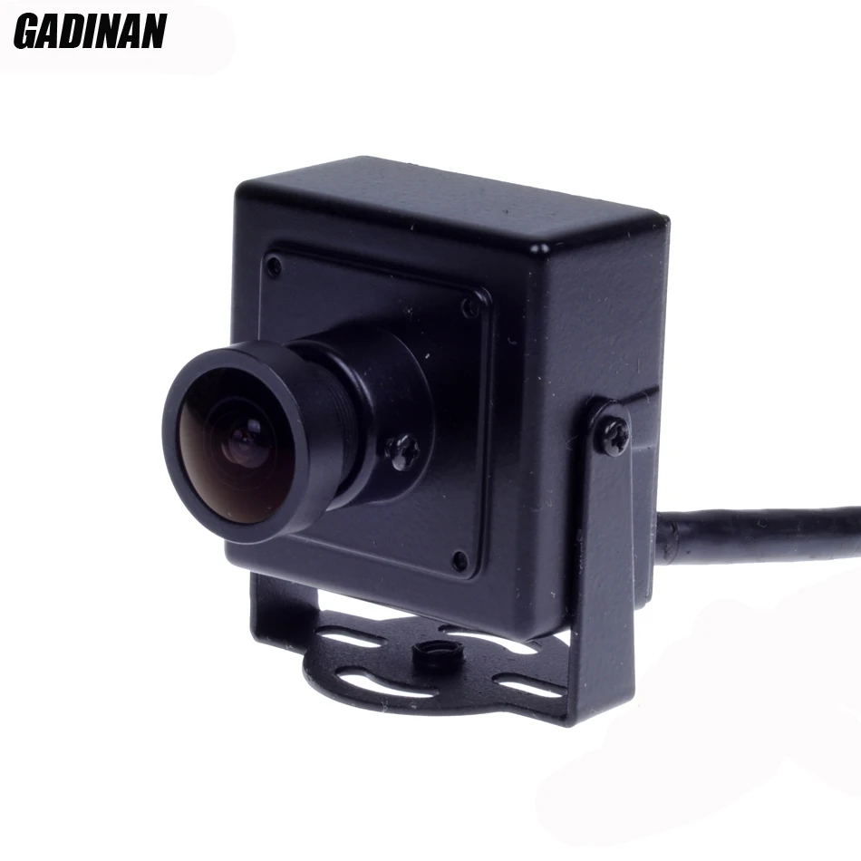 Gadinan 2.1mm 150 degrees Lens Wide Angle 720P CMOS 1.0MP CCTV Mini IP Camera P2P Plug and Play support ONVIF