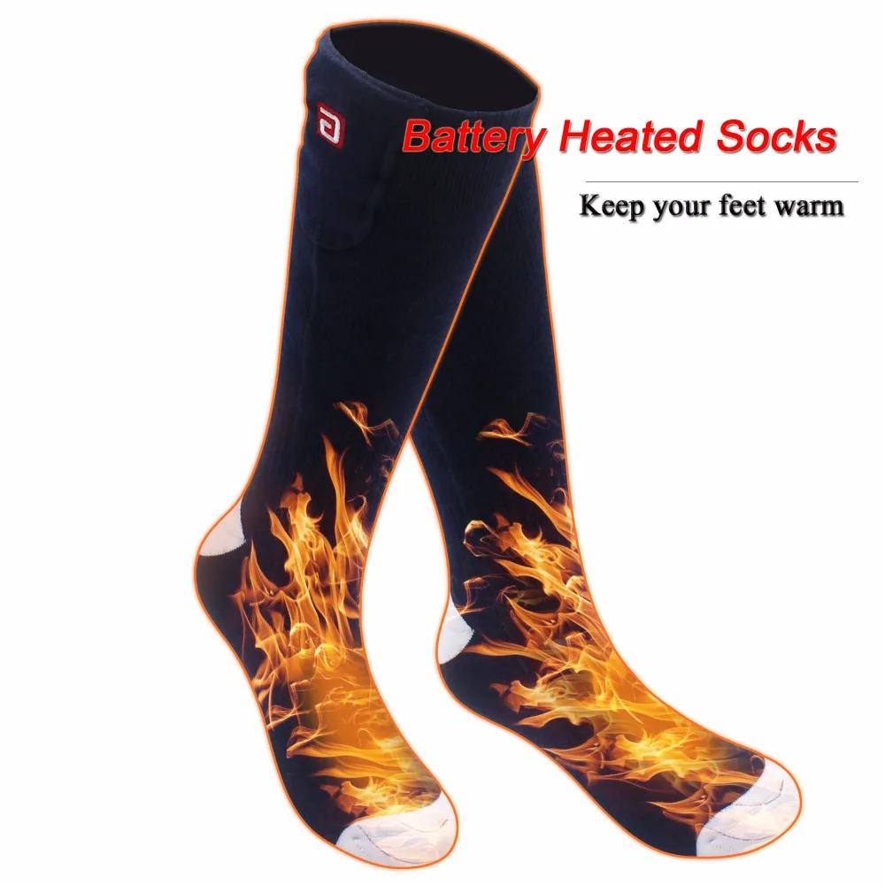 battery heated socks