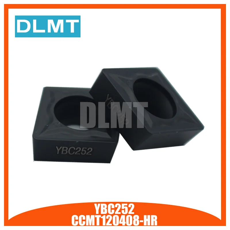 

10pcs CCMT120408-HR YBC252 CCMT 120408 HR YBC252 promotional turning carbide inserts CNC turning tool
