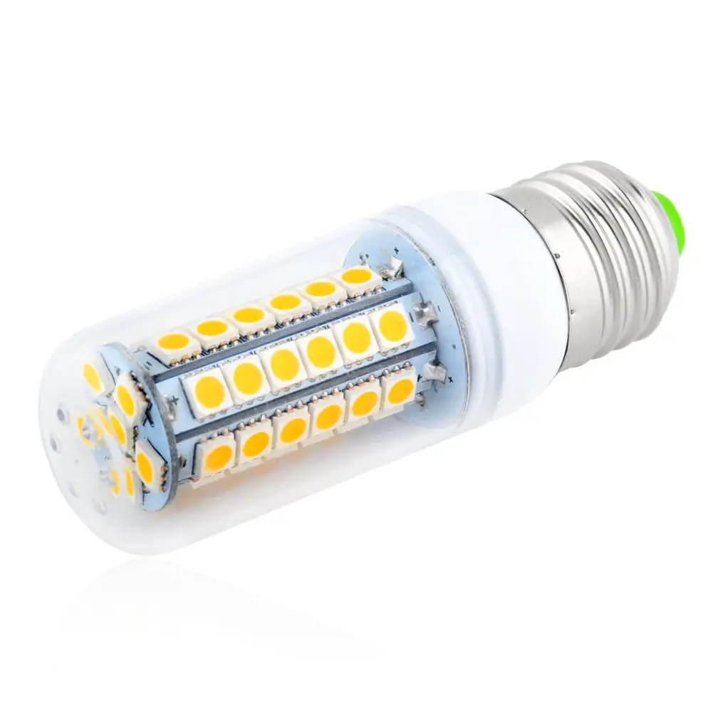 Светодиодные лампы E14 B22 GU10 G9 E27 SMD 5050 для наружного освещения с крышкой уличная
