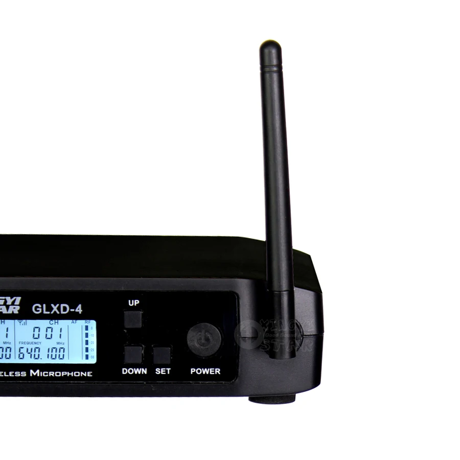 GLXD24 GLXD4 Professional UHF Wireless Microphone System Beta58a Handheld Mic Dual Channels Cordless Digital Receiver For Church