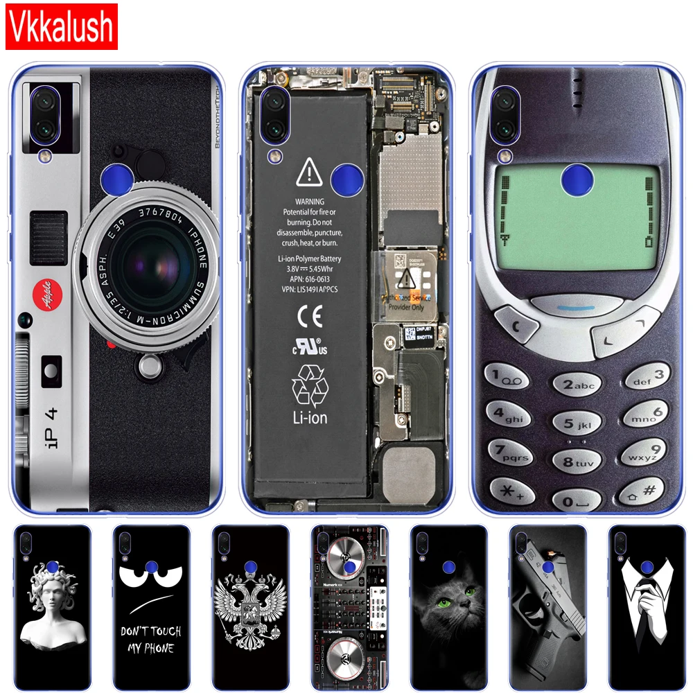 

For Xiaomi Redmi Note 7 Case Silicon Painting Soft TPU For Xiaomi Redmi Note 7 Case 6.3 Inch Fundas Coque Redmi Note7 Cases