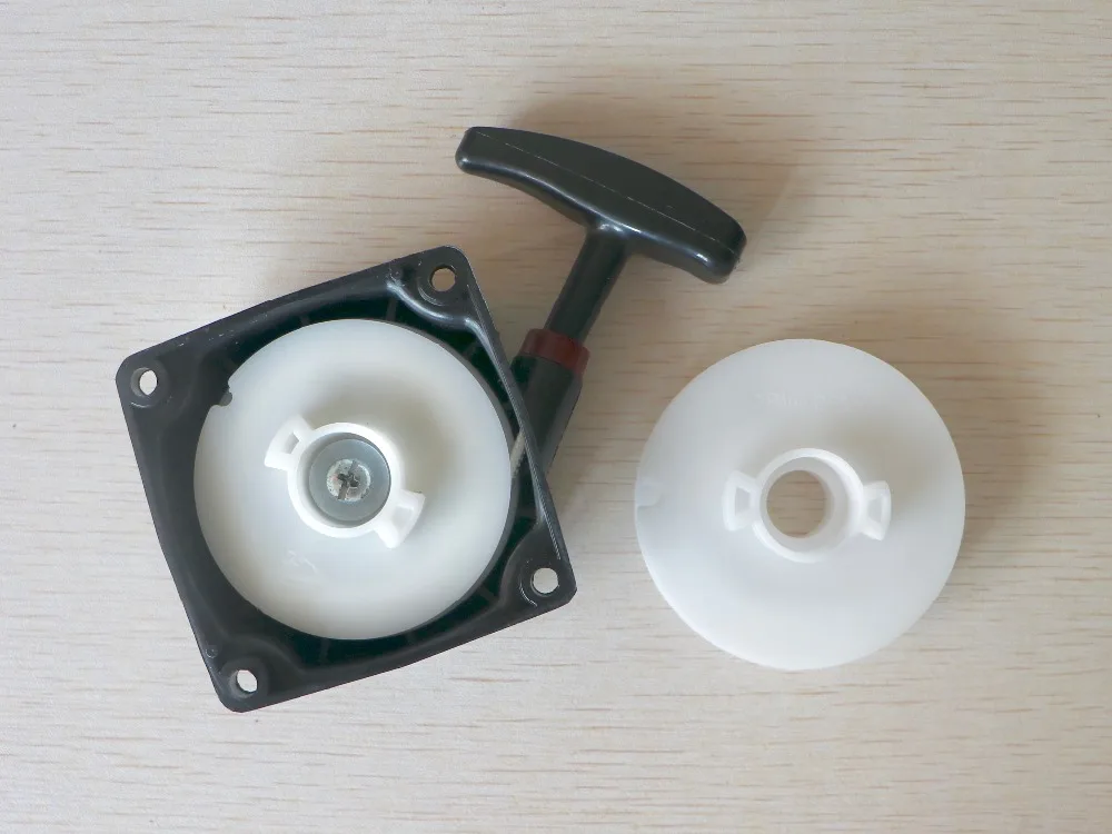 WOWOWO 1 Ensemble 26CC 1E34F Débroussailleuse Taille-haie Démarreur Avec Remplacement De Plaque De Poulie Pour Mitsubish CG260 BC260