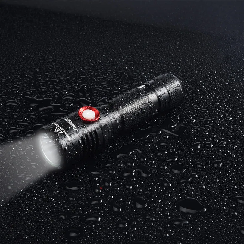 1000LM XML-L2 Outdoor Led Torch Flashlight Light USB LED Flashlight Rechargeable Light Lamp Lampe Torche 18650 Zaklamp 35DC703