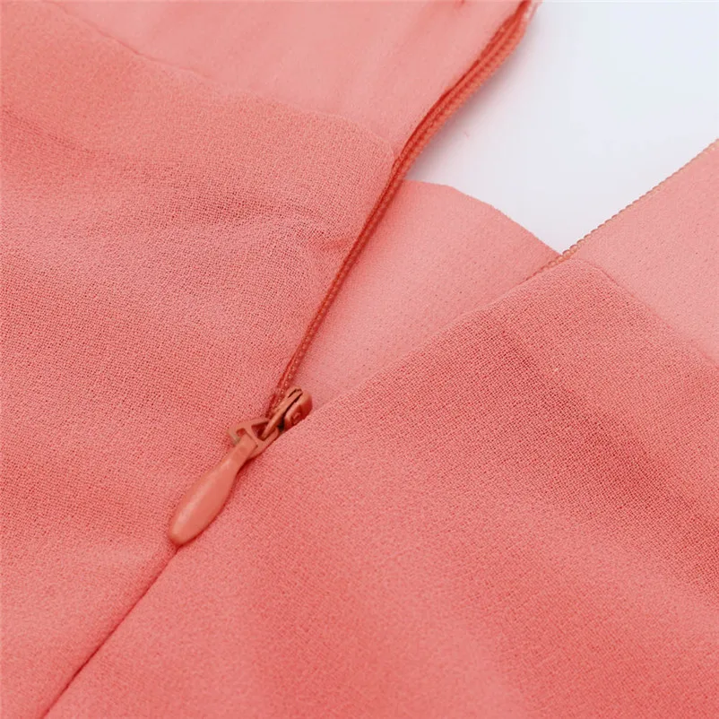 HOT sell Fashion 2018 Summer style skirts womens Chiffon Stretch High Waist Maxi Skater Flared Pleated Long Skirt Saia Y05#N (2)