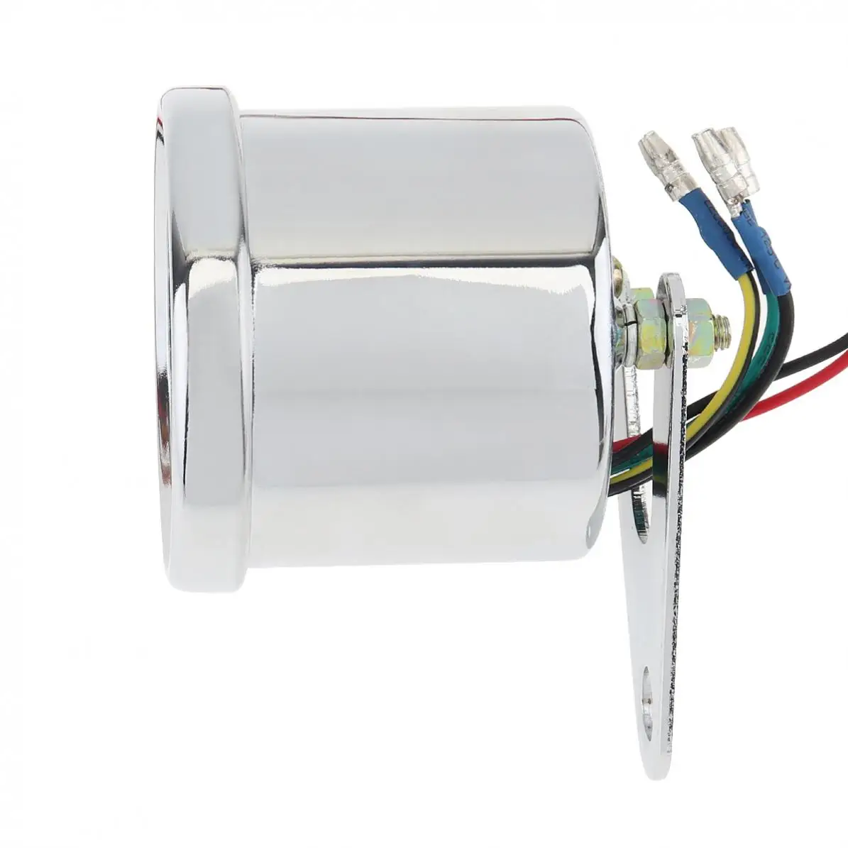 12V Универсальный Мотоцикл Тахометр металлический чехол светодиодный электронный спидометр для мотоцикла