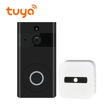 Anel Tuya Wi-fi Sem Fio Inteligente Home Security Intercom com Câmera de Vídeo campainha