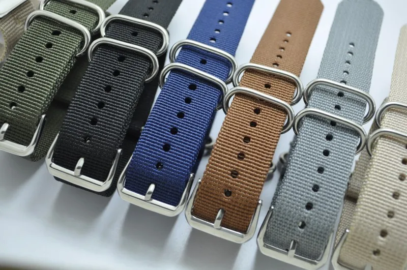 Nylon watch band long watch strap LUMINOX with NATO waterproof straps