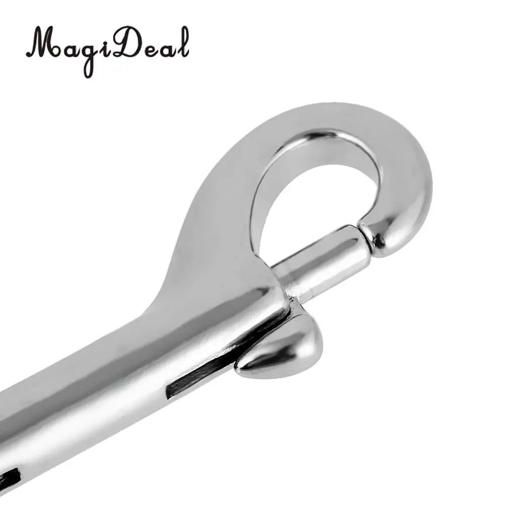 Multi-Functional Pro Scuba Boat Marine Grade Clip Stainless Steel Double Ended Bolt Snap 65-115mm Climbing Accessories