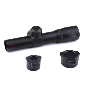 

Tactical Hunting Scope AK47 AK74 AR15 Hunting Riflescope Optics Sights 4.5X20 Red Illumination Mil-Dot Riflescopes