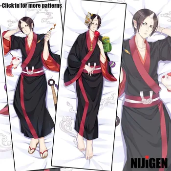 

Hoozuki no Reitetsu Hozuki Hakutaku White Tang Cute Anime Dakimakura Decorative Pillow Case Cover Hugging Body