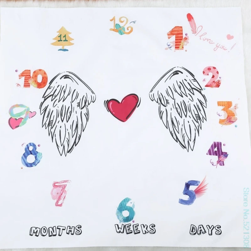 

Newborn Blanket Angel Wings Blanket Baby Photography Prop Shower Soft Blanket Drop Shipping