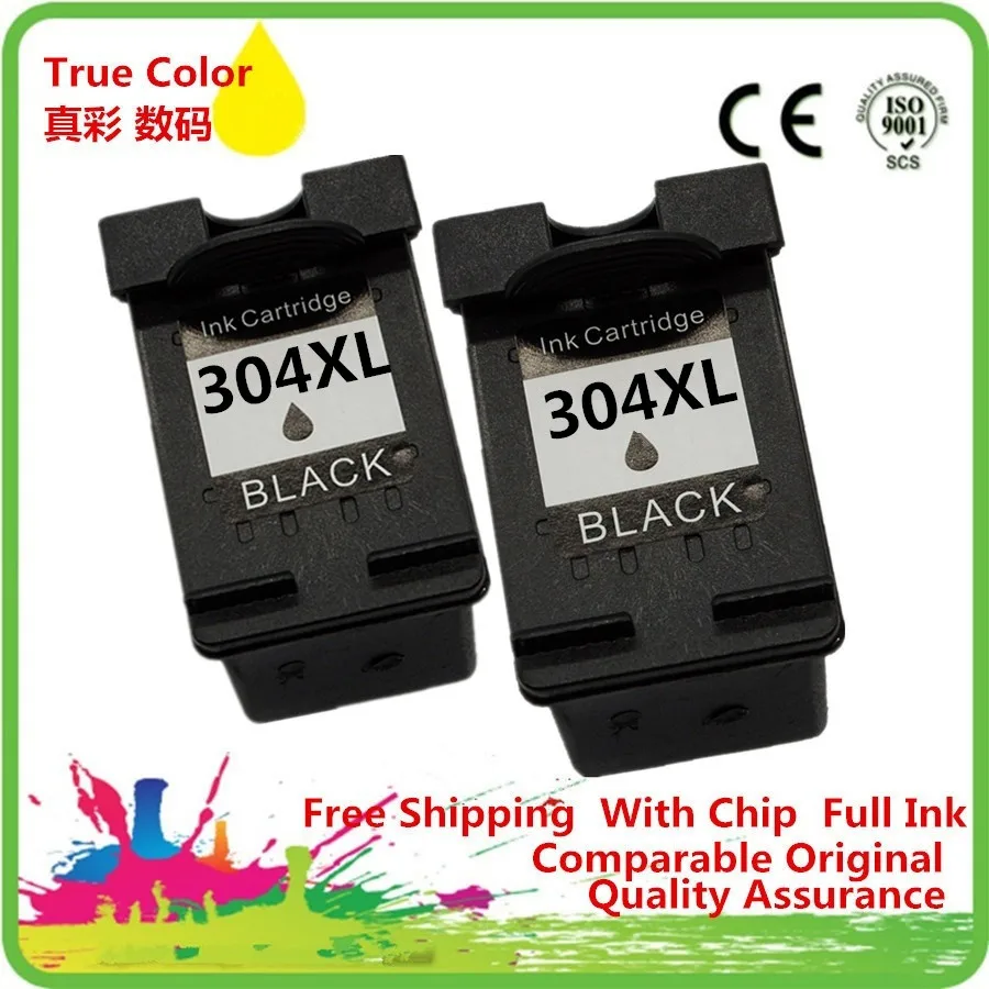 Черный чернильный картридж для принтера тонер для 304 XL HP304 HP304XL 304XL с чернилами hp Deskjet 3723 3724 3730 3732 3752 3755 3758