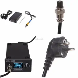 ЕС Plug T12 паяльник станция STM32 OLED припоя инструменты электронная сварка July1 Прямая поставка
