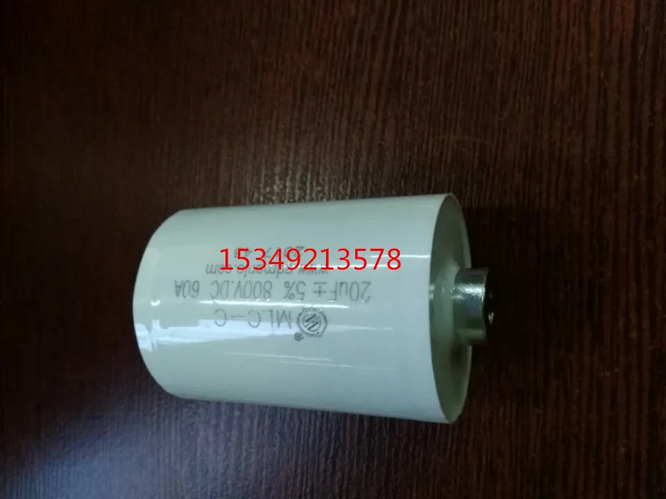 nova mlc mkp c 800v 20uf 60a acoplamento dc filtro absorbancia capacitor de alta corrente