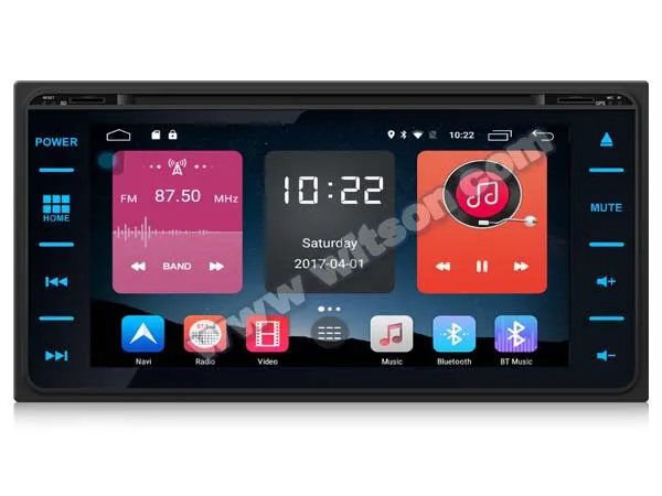 Discount 6.95" Android 6.0 OS Car DVD for Toyota Corolla 2000-2006 & RAV4 2001-2008 & Vios 2003-2010 with Calling Function Support 3