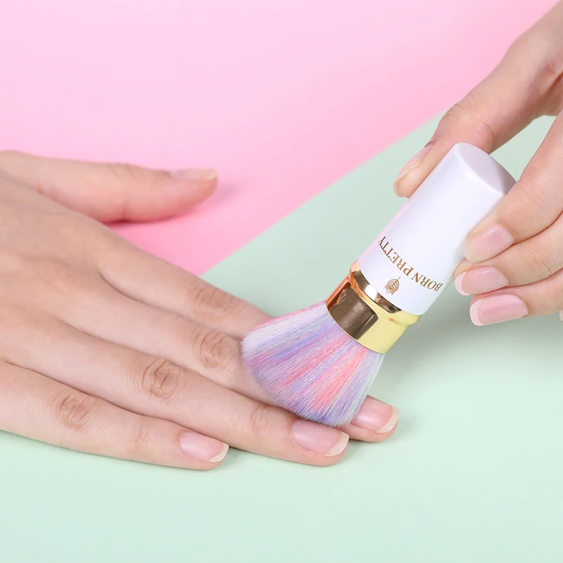 От BORN PRETTY щетка для очистки пыли градиент УФ Acryli гель средство снятия пудры щетки