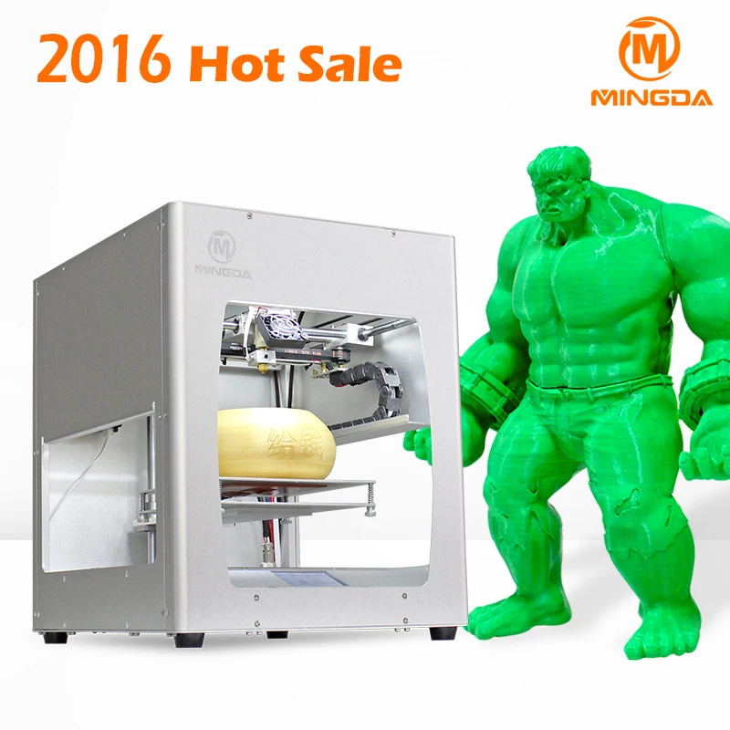 China Manufacturer MINGDA MD-16 3d printer print size 160*160*160mm personal 3d printer for Gift/ Hobby/ Education