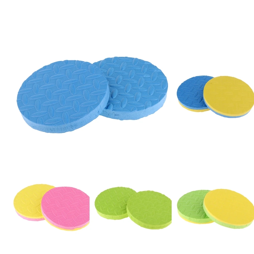 

Yoga Knee Pad Cushion- Kneeling Support for Yoga & Pilates Exercise - 1 Pair ( Colors Choice)