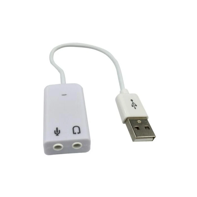 Raspberry Pi 3 звуковая карта белый 3,5 мм Микрофон Разъем для наушников USB 2,0 7,1 канальный динамик аудио адаптер для Raspberry Pi 2
