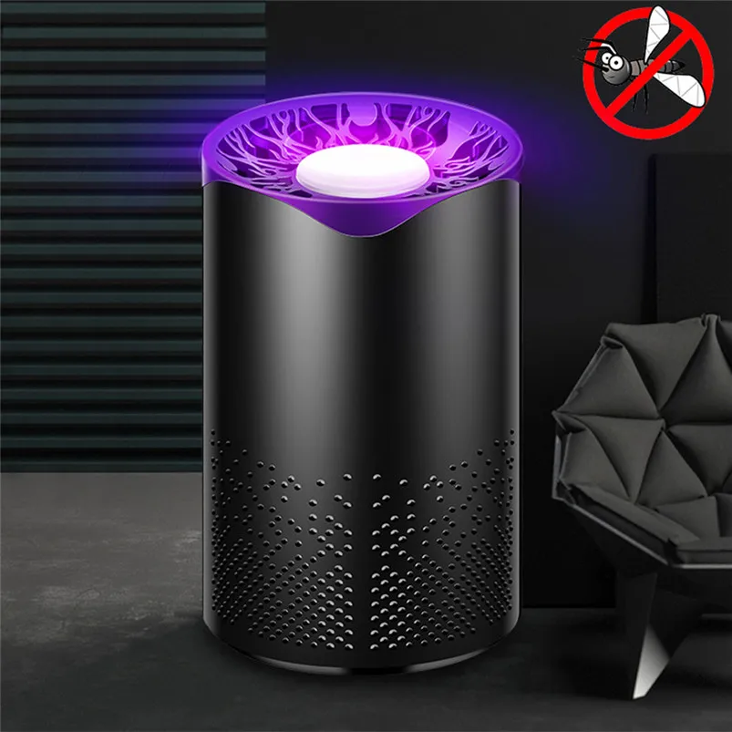 USB Electric Fly Bug Mosquito Insect Killer LED Light Trap Lamp Pest Control Mosquito Killer Lamp Light Media Mosquito 40AP53