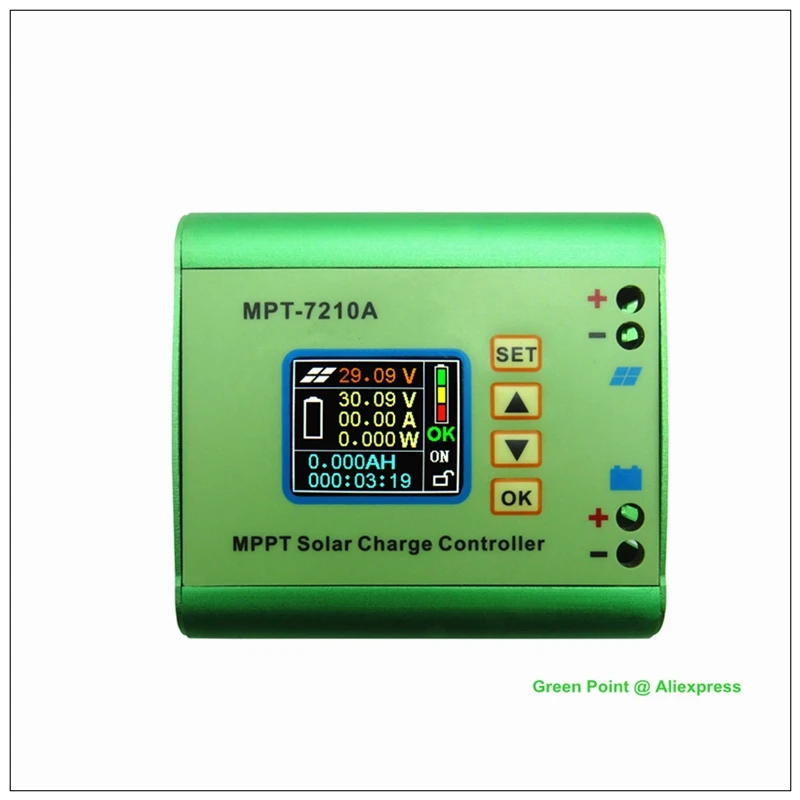 組み合わせ自由自在 MPT-7210Aアルミ合金LCDディスプレイ革新的なMPPT