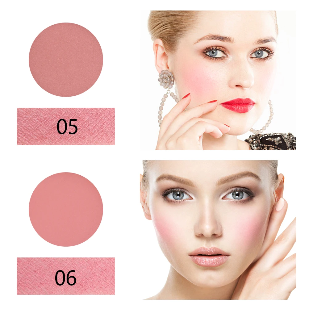 New Arrivel 8 Colors Blush&Highlighter Palette Face Matte Highlighter Powder Illuminated Blush Powder Long-lasting Make Up TSLM2