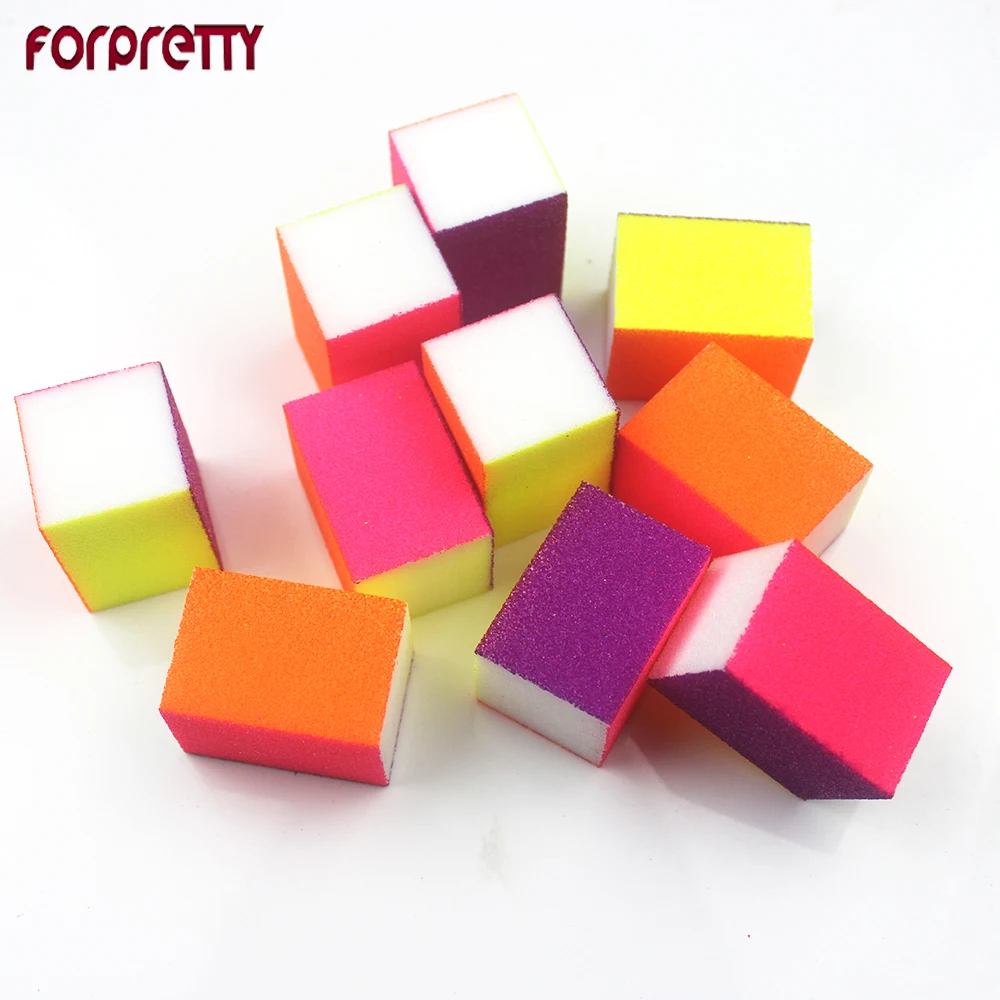 

Lime A Ongle Nail Art Buffer Block Gel Polish File Lixa De Unha Limas Para Manicura Sponge MINI Buffing Maquiagem Tools 555