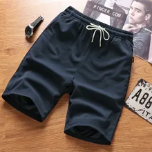 Летние Новые повседневные короткие мужские большие размеры 5XL модные удобные облегающие шорты Одежда для тренировок мужские легкие пляжные шорты