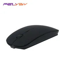 FELYBY USB Беспроводная игровая мышь оптическая мышь перезаряжаемая батарея мышь и ПК ноутбук функция отключения звука