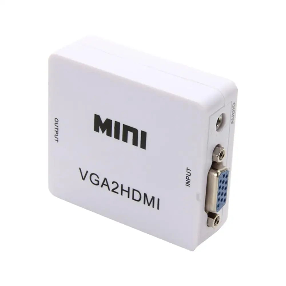  VGA2HDMI Mini VGA al Convertitore di HDMI con 1080P Video/Audio Converter Box per PC Notebook per H
