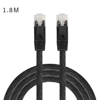 

New Arrivals 0.5/1/1.8/3/5/10/15M Ethernet Cables Flat CAT6 UTP Modem Router RJ45 Gold Connector Network Internet Cable Patch