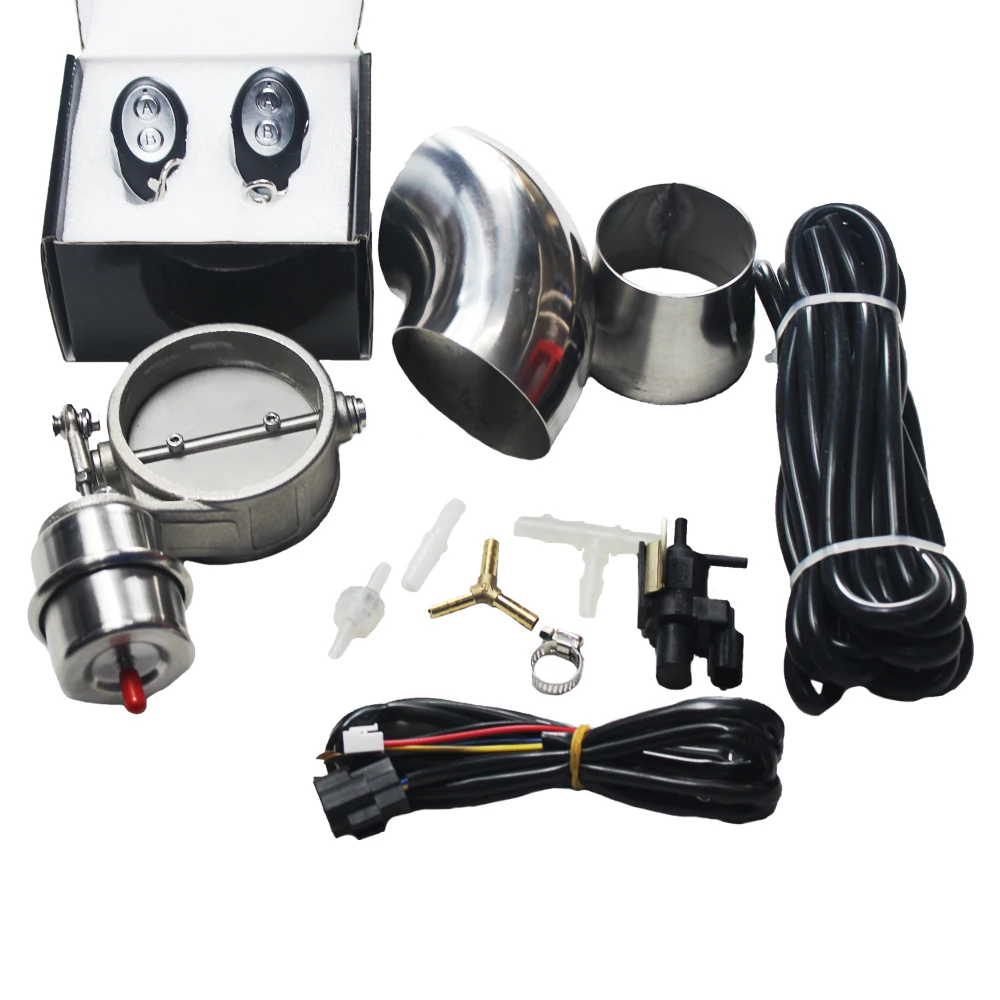 51mm 63mm 76mm remote control car exhaust valve vacuum variable sound