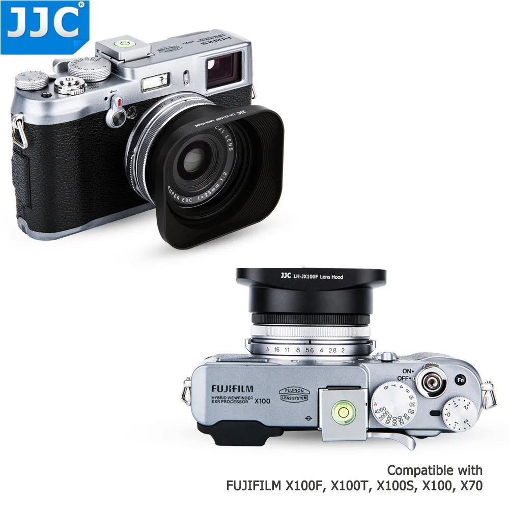 JJC Реверсивный бленда объектива Защита для Fuji Fujifilm X100V X100F X100T X100S X100 X70 камера