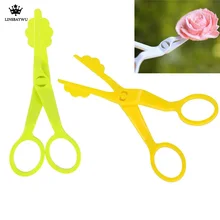 Пластиковые ножницы для кремового цветка, инструмент для моделирования, кухонный инструмент для выпечки