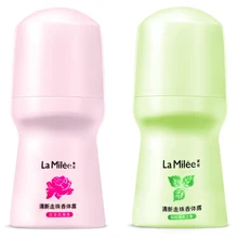 Лучший свежий мяч тела Антиперспиранты подмышек дезодорант бутылка с роликом парфюм для женщин QQ99