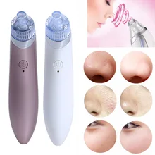 ФОТО Electric  Blackhead Remover Pore Acne Cleaner  Extractor USB Rechargeable Comedo Suction Tool Skin Care Device 
