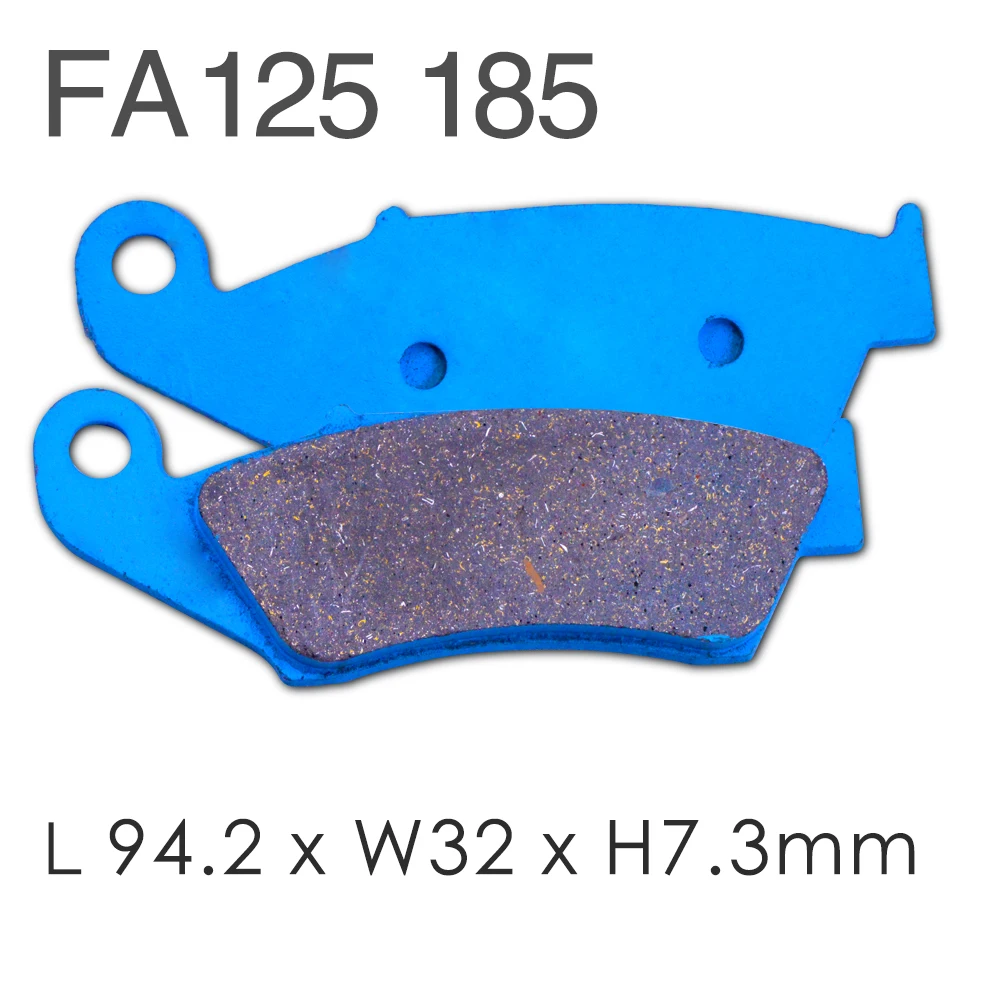 FA125 185Front rear brake pads