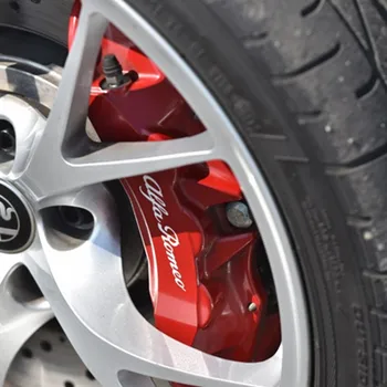 

4pcs for Alfa Romeo HI - TEMP CAST VINYL BRAKE CALIPER DECALS STICKERS