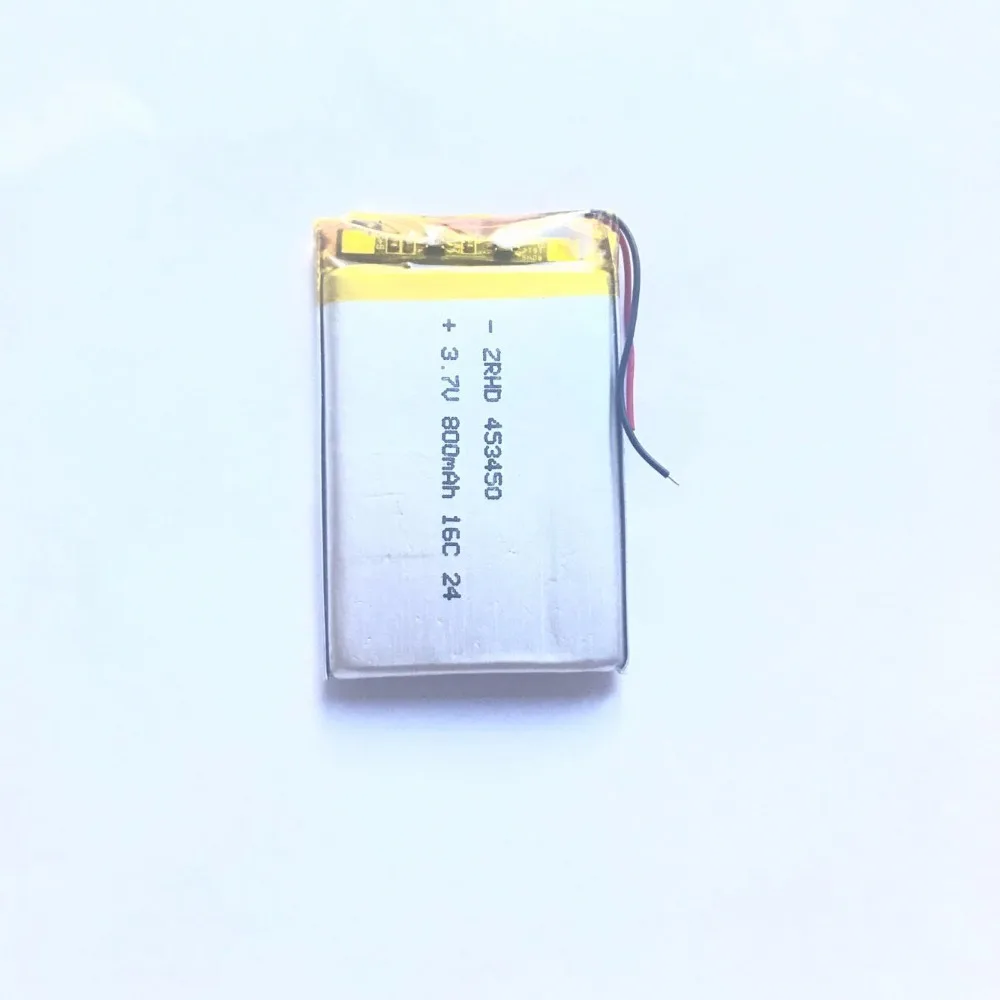 Полимерная 453450 3,7 V 800mah Цифровая фоторамка камера ручка литиевая батарея прямые продажи с фабрики