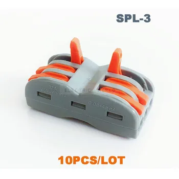 

Wire Connectors cable terminals block SPL-3 cable connector new type Link waterproof connector plug-in electrical connector