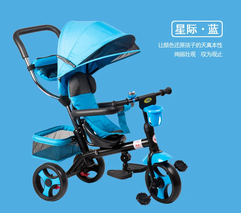 Murah Multi Tujuan Anak Tangan Mendorong Sepeda Roda Tiga 4 In 1 Baby Stroller Sepeda Kereta Bayi dengan 3 Roda Jogging kereta Dorong Anak Trike Murah Multi Tujuan Anak Tangan Mendorong Sepeda Roda Tiga 4 In 1 Baby Stroller Sepeda Kereta Bayi dengan 3 Roda Jogging kereta Dorong Anak Trike