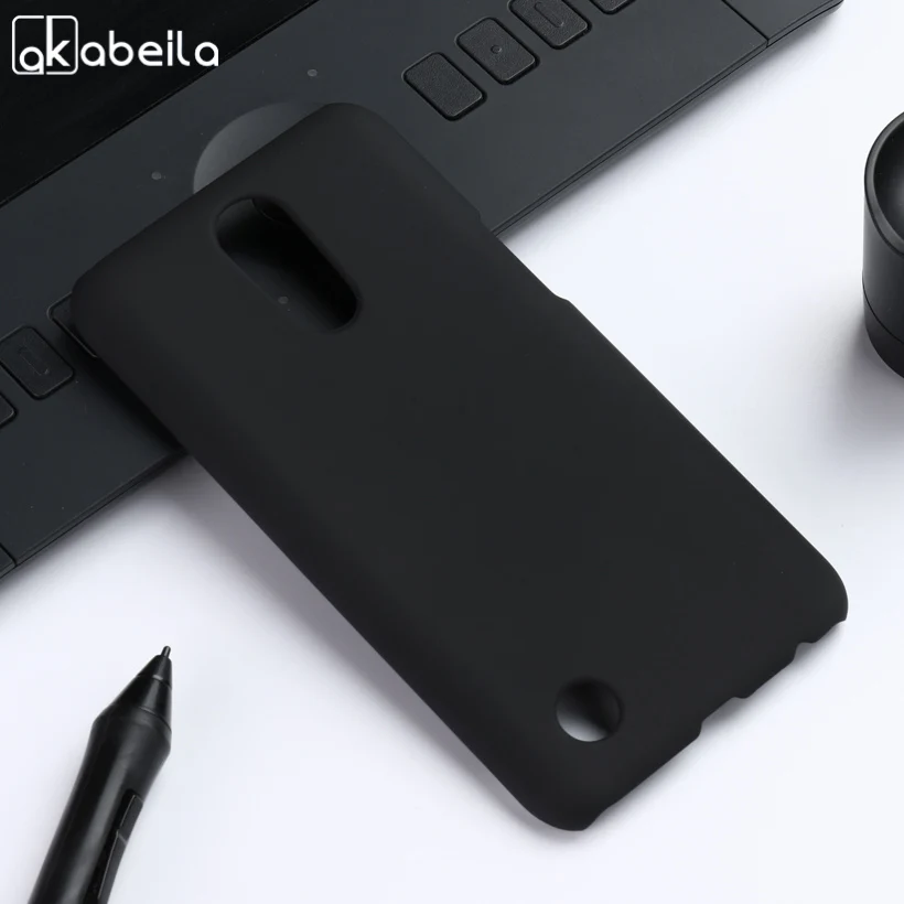 

AKABEILA Case For LG K10 2017 Case Hard Plastic Matte Black Cases Coque For LG K10 2017 Cover X400 M250 M250N USA Version