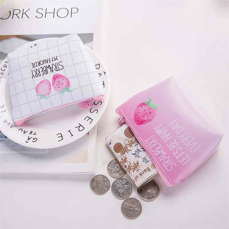

2019 New Wallets Fashion Women Girls Cute Fashion Snacks Coin Purse Wallet Bag Change Pouch Key Holder Women Purse Wallets