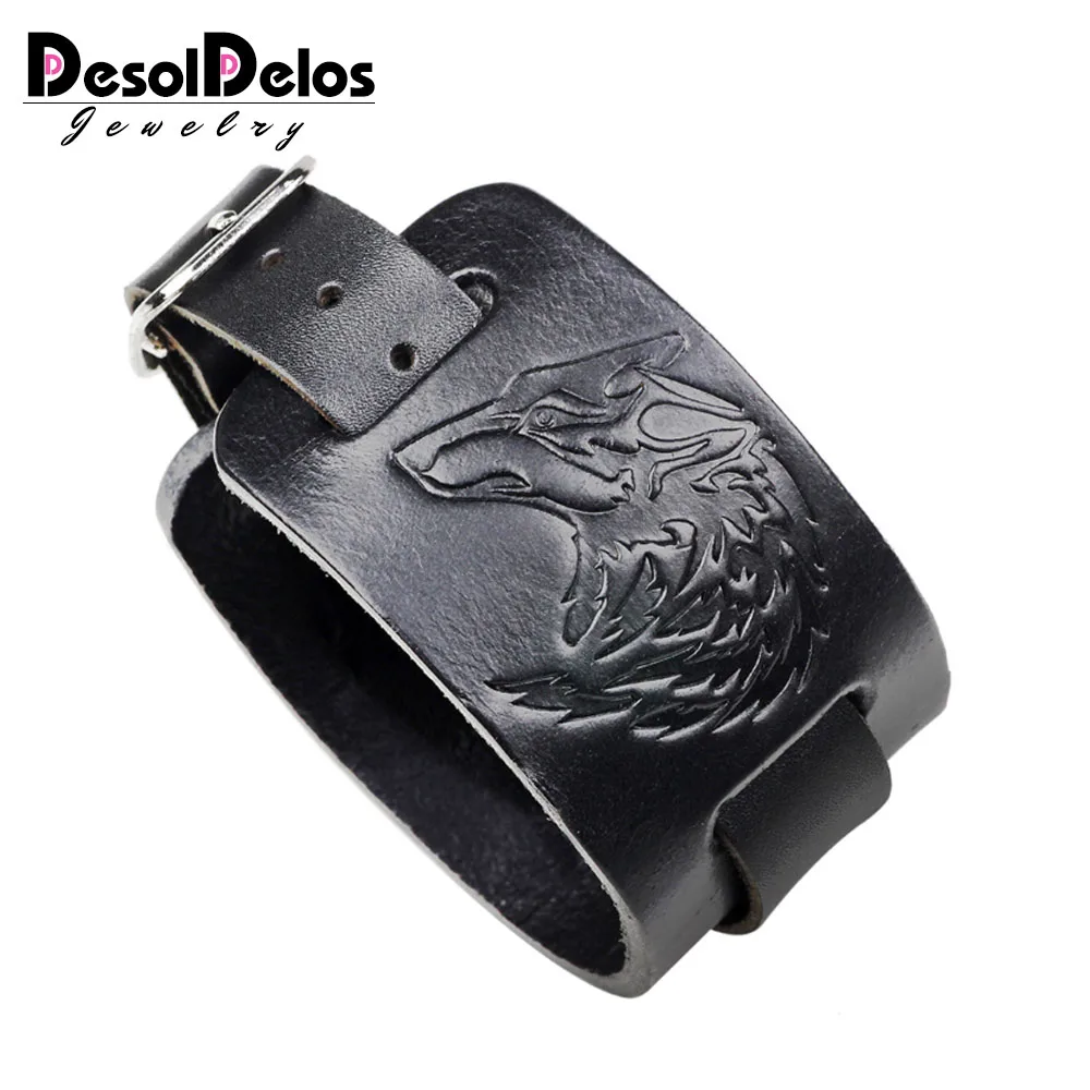 style1 black Модный кожаный браслет с принтом орла, модные широкие мужские браслеты с орлом, регулируемые женские кожаные браслеты, ювелирные изделия - Окраска металла: style1 black