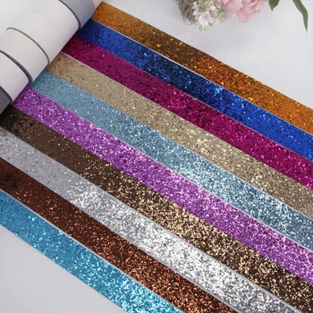 

David accessories 50MM glitter synthetic leather sequins ribbon 10 yards,DIY handmade materials,wedding gift wrap,10Y49981