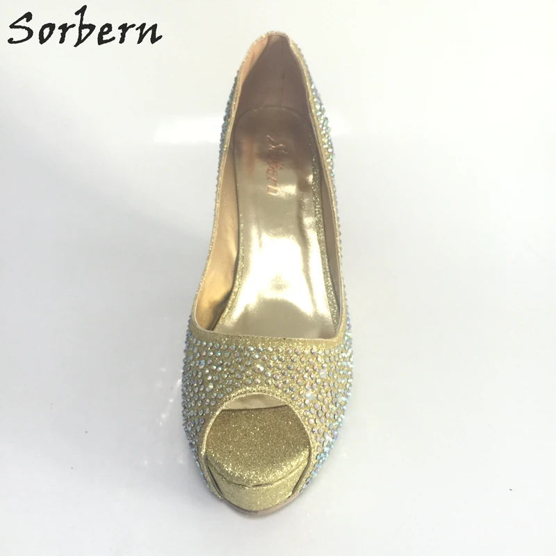 Sorbern Crystal Sandalias Mujer коллекция 2017 года женские босоножки на танкетке с открытым